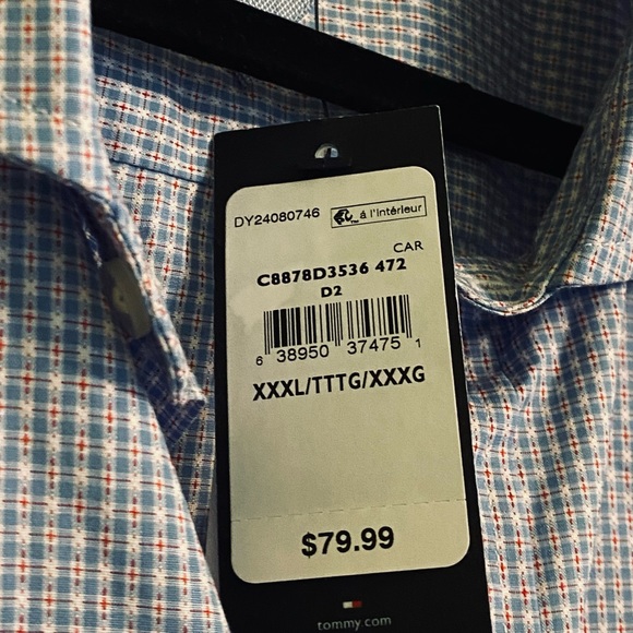 NWT Hilfiger long sleeve shirt - Picture 2 of 5